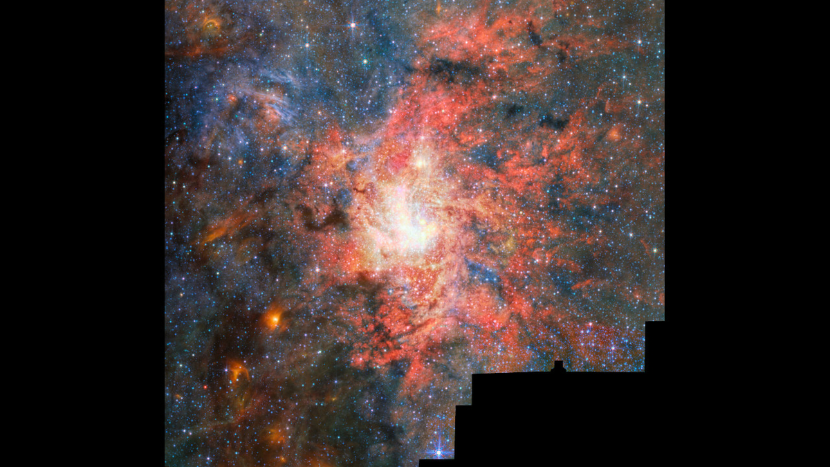 Photo: generation-nt.com jwst-miri-champ-abritant-irs-3-pres-de-sagittarius-a