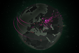 C'est beau : une cartographie en temps réel de la cyberguerre