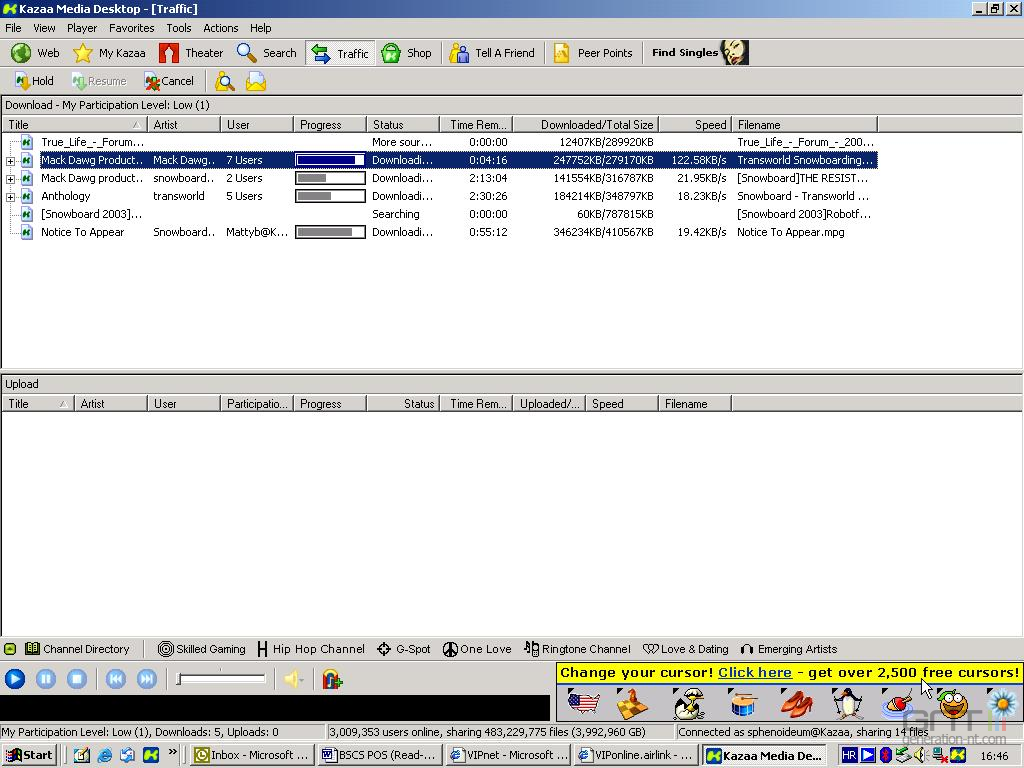 scaricare kazaa media desktop