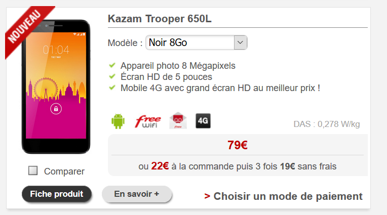 Kazam Trooper 650L