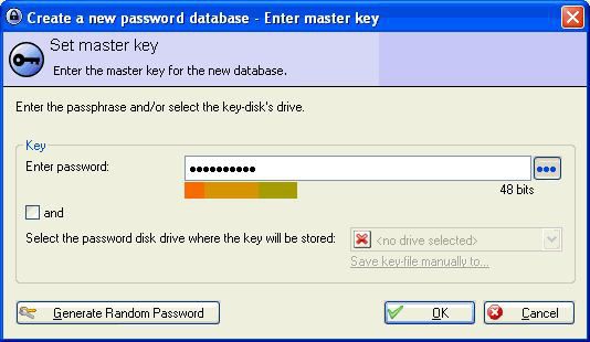 KeePass Password Safe Portable screen 1