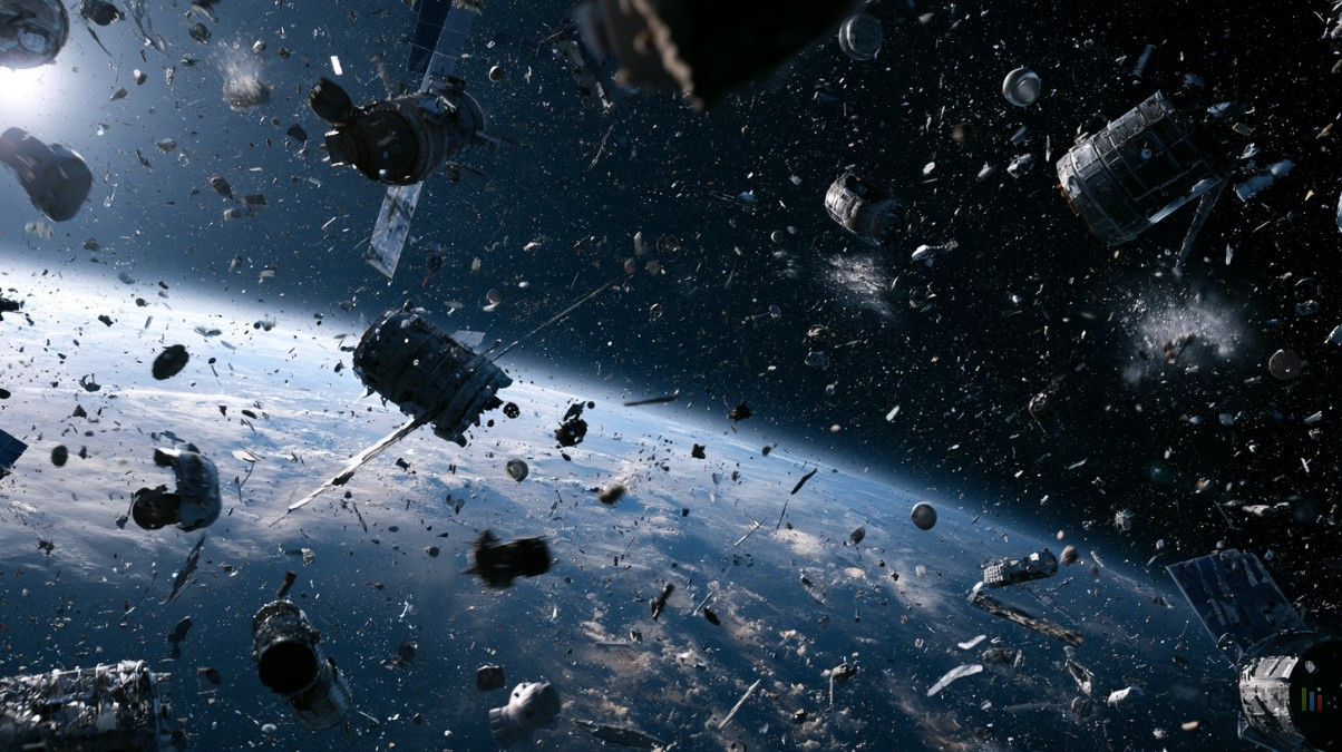 L'orbite terrestre frôle la saturation avec 17 000 tonnes de déchets