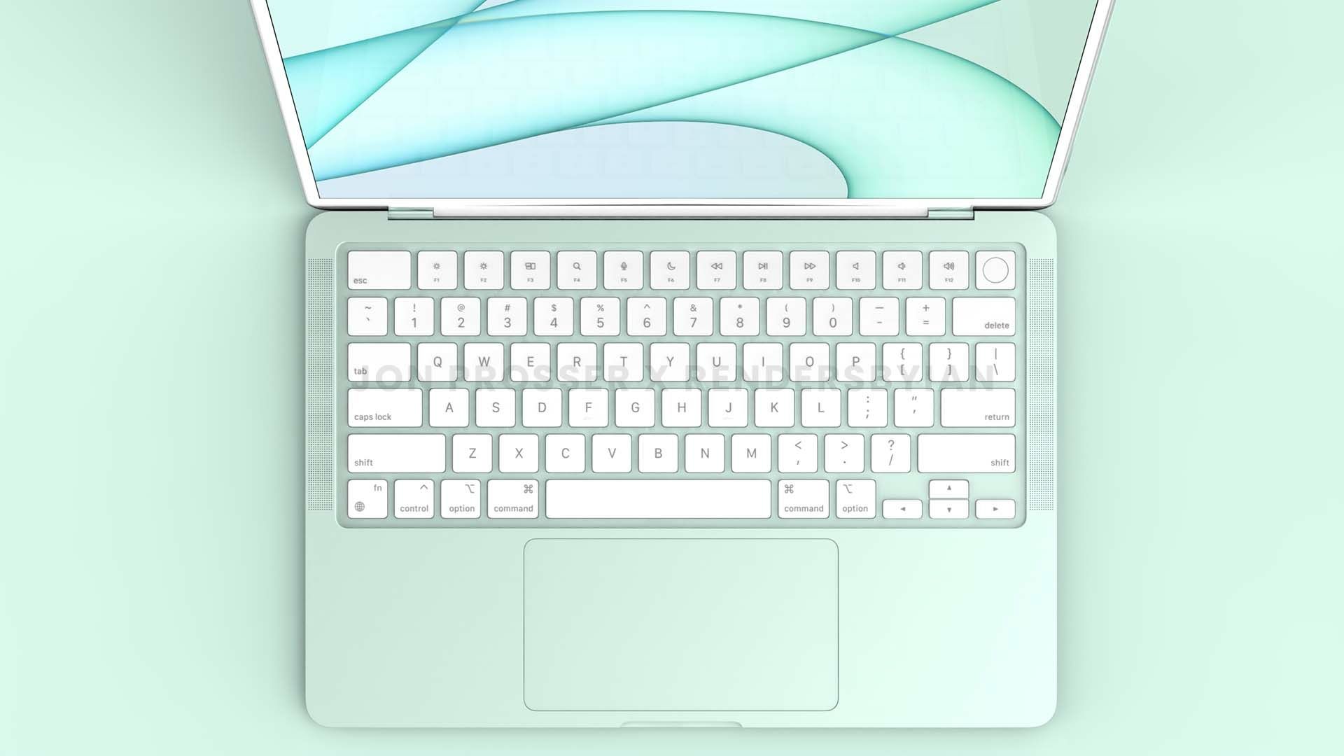 Apple : un Macbook Air M2 coloré et au design modifié