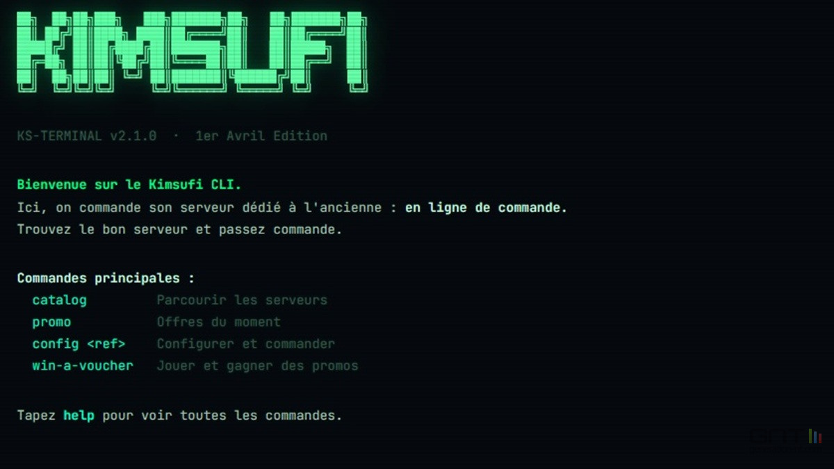 Kimsufi : les serveurs dédiés d'OVHcloud en ligne de commande