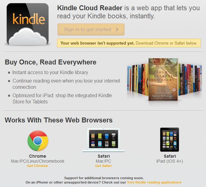 what is kindle cloud reader mean