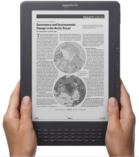 Kindle DX nouveau