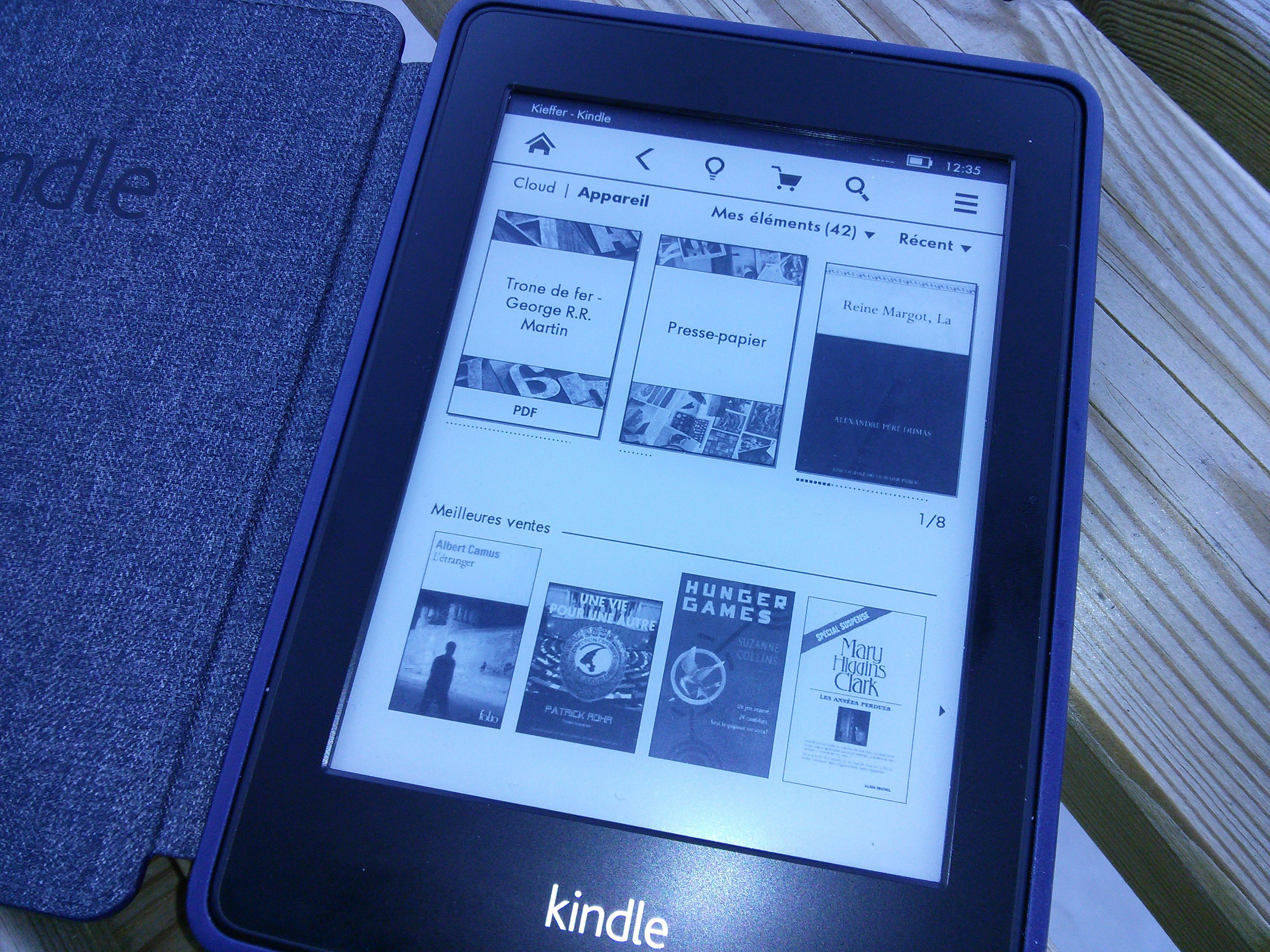 Test Kindle Paperwhite la quintessence de la liseuse électronique