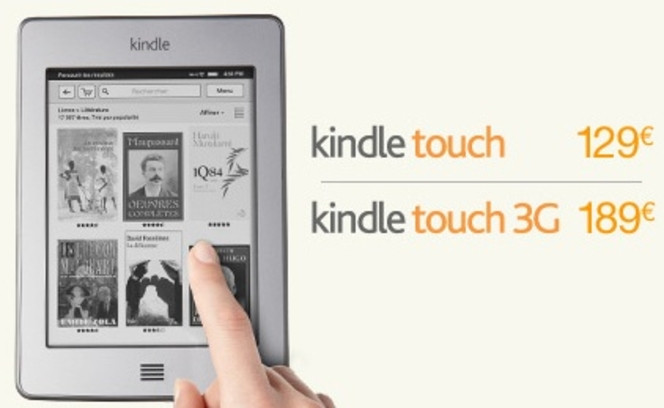 Kindle Touch France