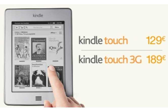 Kindle Touch France