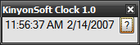 KinyonSoft Clock