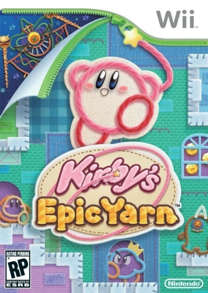 Kirby\'s Epic Yarn - jaquette US