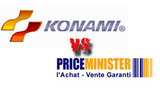 Konami l'emporte face à Priceminister