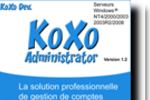 KoXo Administrator : gérer vos comptes de stockage sur des serveurs