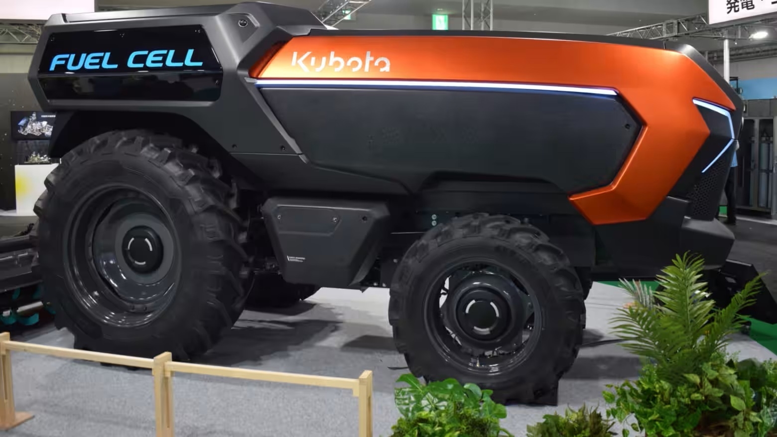 Kubota tracteur autonome hydrogene