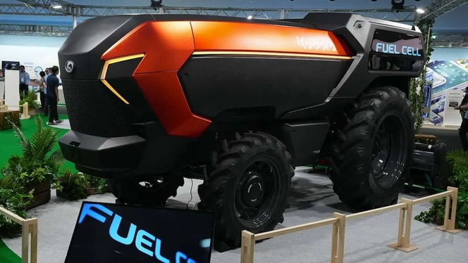 Kuobta tracteur autonome pile hydrogene