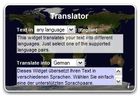 Widget Language Translator