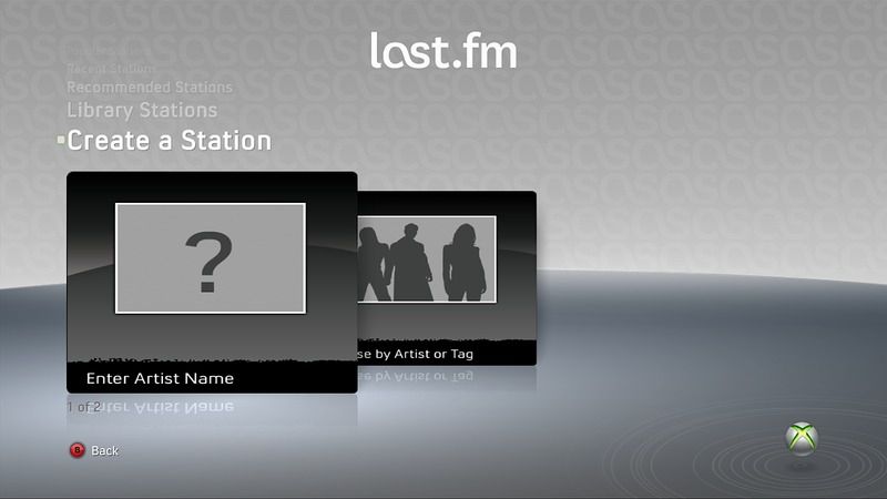 Last.FM interface