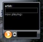 Gadget Last.fm Stream Player