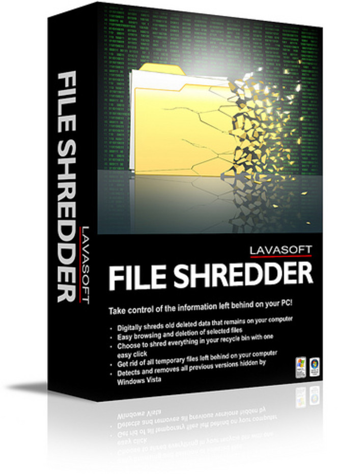 Lavasoft File Shredder boite