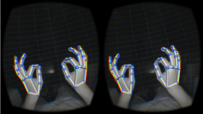 Leap Motion VR