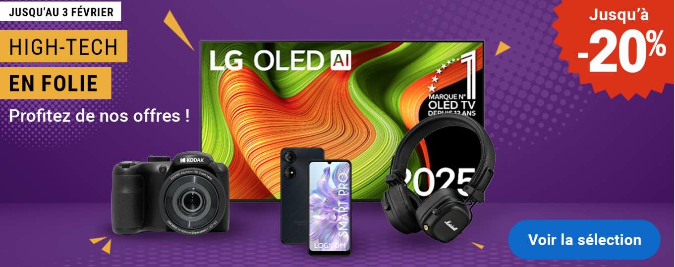 Leclerc High-Tech en folie