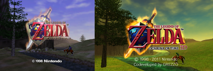 Legend of Zelda : Ocarina of Time 3D - 1