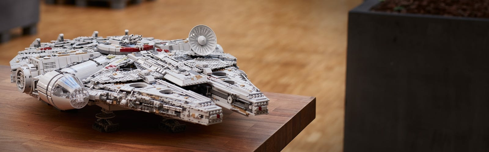 Lego Star Wars Millennium Falcon.