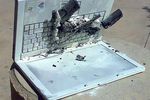 Lenovo PC portable incendie