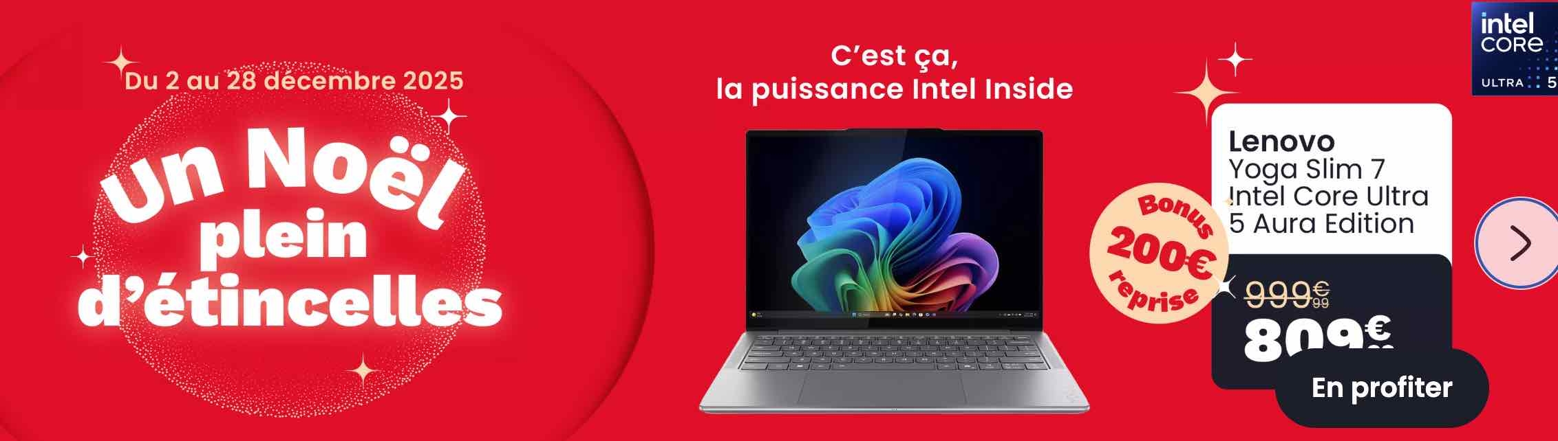 Lenovo Yoga Slim 7 - Boulanger Noe?l