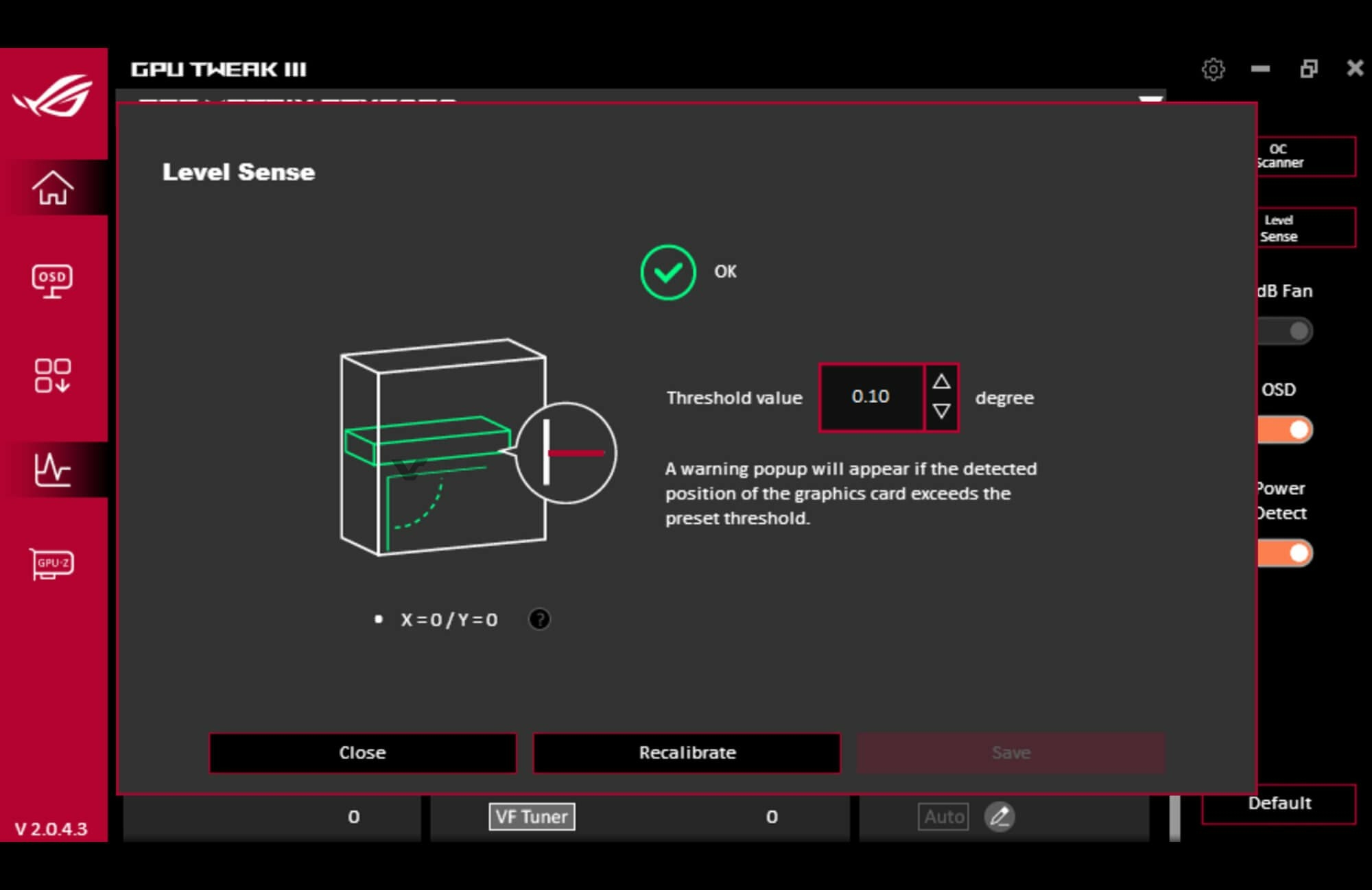 Level Sense Asus RTX 5090 0