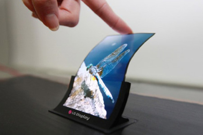 LG 5 pouces écran flexible