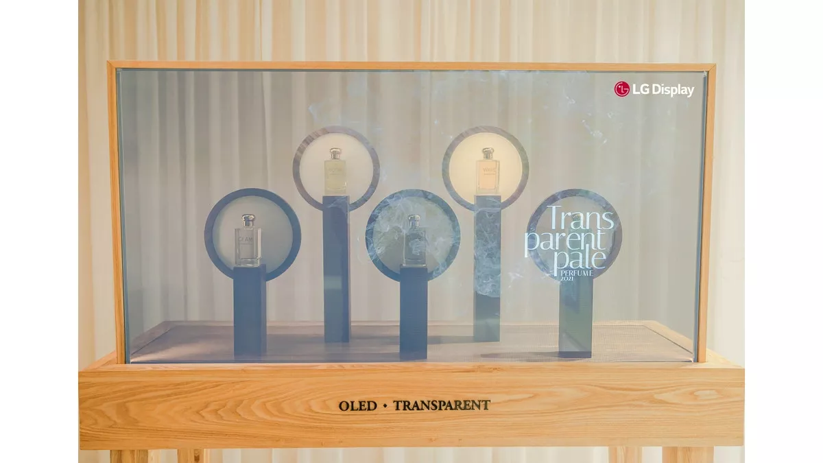 LG Display montrera ses écrans OLED transparents au CES 2022
