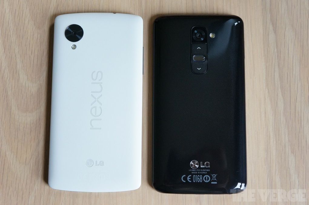 Lg G2 Nexus 5 3