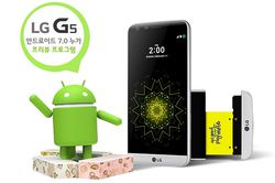 LG G5 Android Nougat