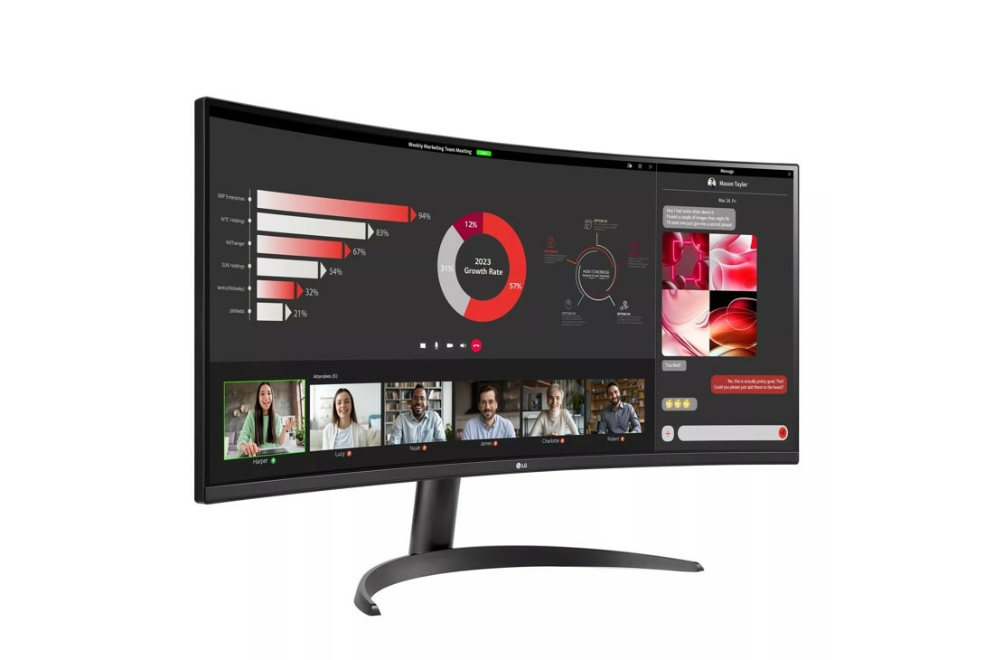 LG UltraWide 34WR50QK-B