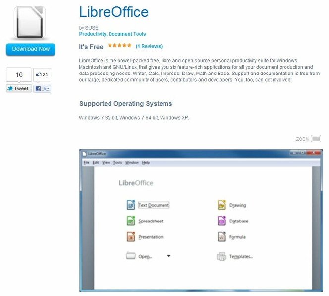 LibreOffice-Intel-AppUp-Center