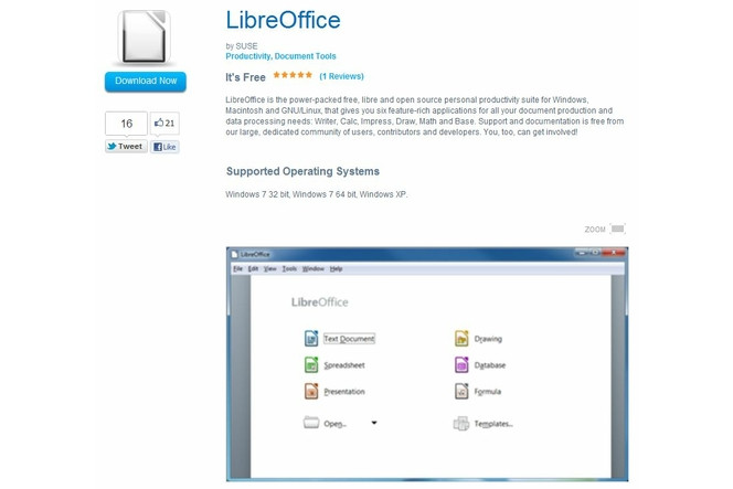 LibreOffice-Intel-AppUp-Center