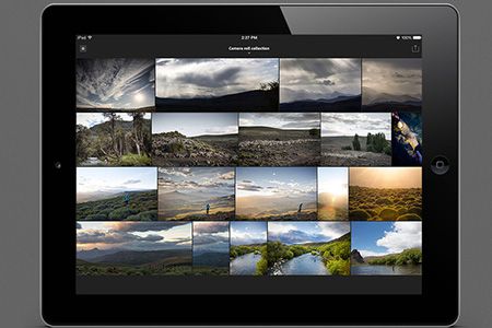 lightroom ipad vignette