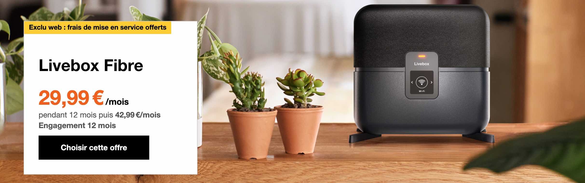 Livebox Fibre Orange