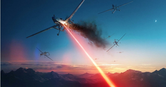 L'armÃ©e amÃ©ricaine abat un drone avec un laser