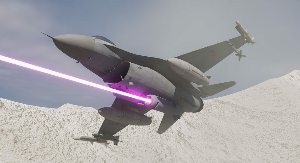 Lockheed Martin laser avion