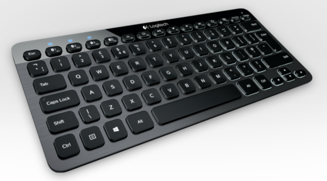 Logitech Bluetooth Illuminated Keyboard K81 1