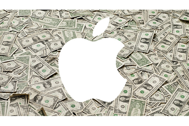 logo apple dollars