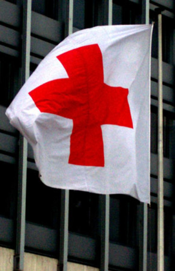 Logo et drapeau croix rouge