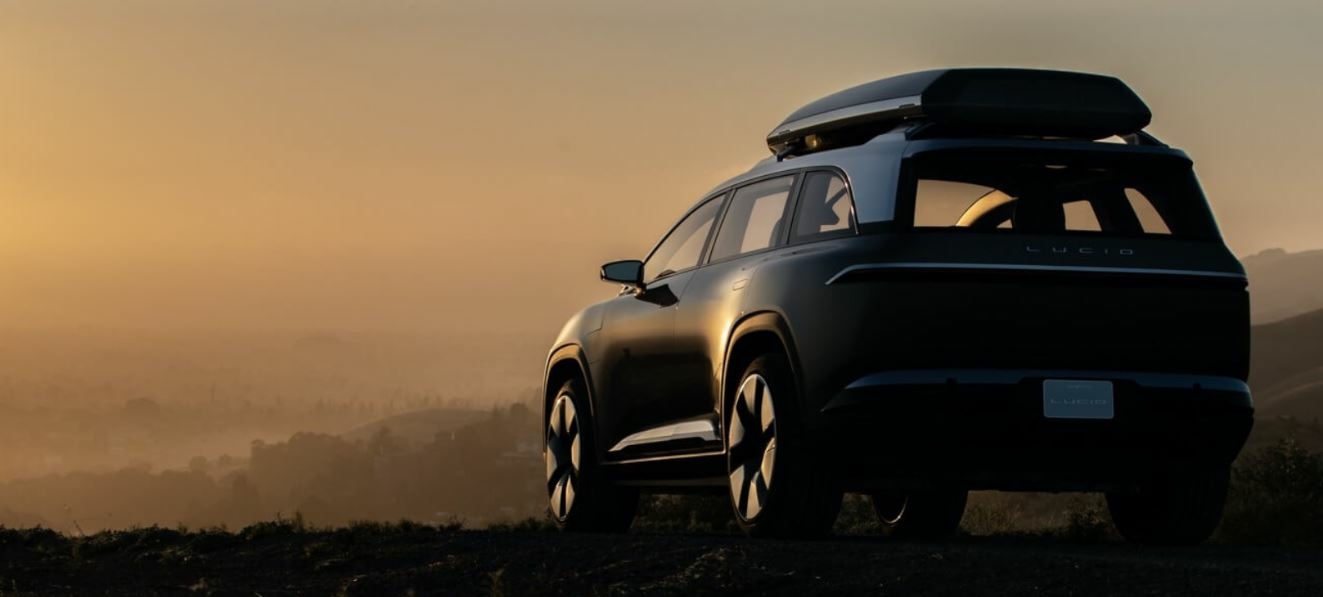 Lucid air gravity