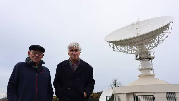 Lucien Mace? et Andre? Gilloire - antenne PB8