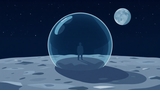 Vivre dans des bulles de verre sur la Lune : simple fiction ou futur projet ?
