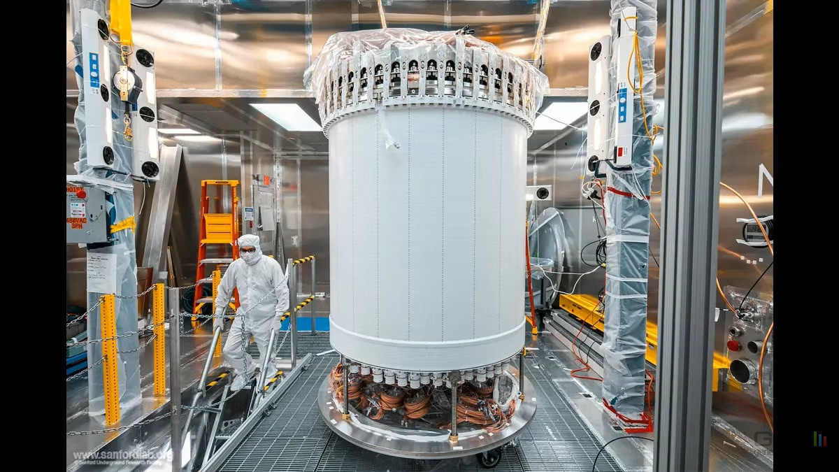 Lux-Zeplin detecteur matiere noire