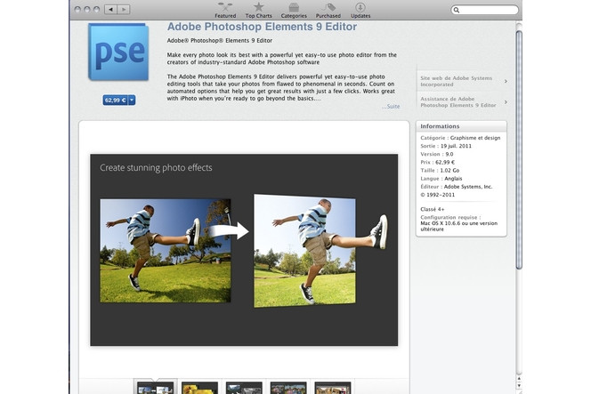 Mac App Store - Photoshop Elements 9 Editor