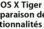 mac os X comparaison fonctionnalités